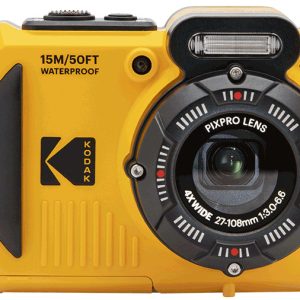 kodak wpz2 amarillo + 2 pilas + micro sd 16g