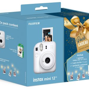 Fuji paquete de regalo instax mini 12 blanco