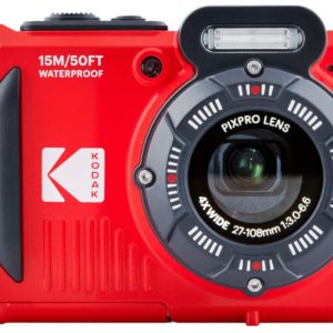 kodak wpz2 rojo + 2 pilas + micro sd 16g